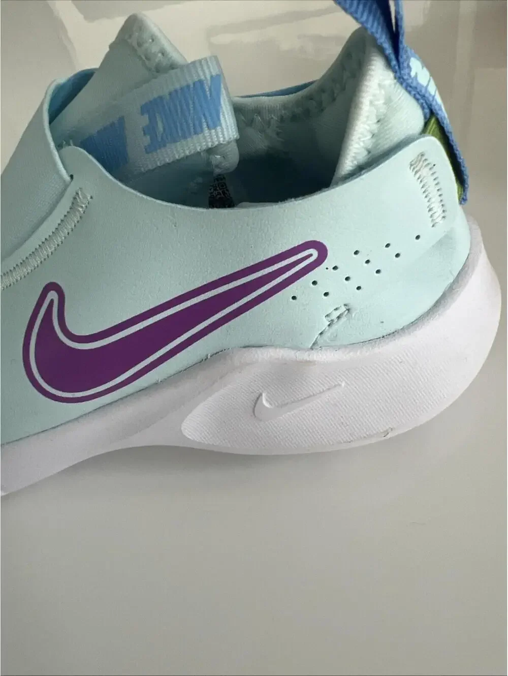 Nike Flex Runner 3 Glacier Blue Hyper Violet Kid Preschool Running FN1294 Sz 6.5